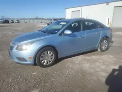 2011 Chevrolet Cruze LT en venta en Kansas City, KS