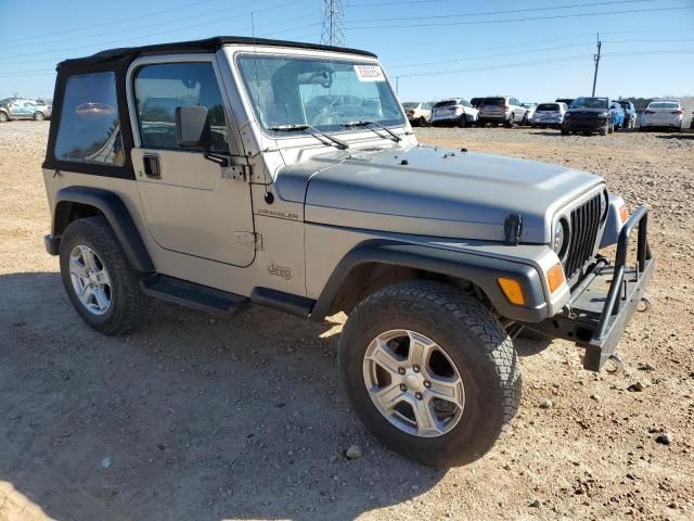 2001 Jeep Wrangler / TJ SE