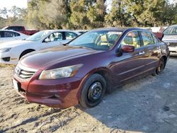 Salvage cars for sale at Ocala, FL auction: 2012 Honda Accord EXL