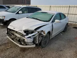 Salvage cars for sale at Kansas City, KS auction: 2017 Ford Fusion SE