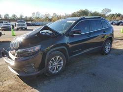 Salvage cars for sale at Florence, MS auction: 2021 Jeep Cherokee Latitude Plus