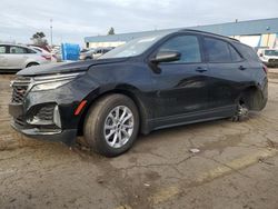 Salvage cars for sale from Copart Woodhaven, MI: 2023 Chevrolet Equinox RS