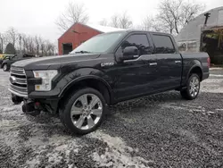 Salvage cars for sale from Copart Albany, NY: 2017 Ford F150 Supercrew