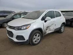 2018 Chevrolet Trax LS en venta en Brighton, CO