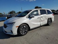 Honda Odyssey exl salvage cars for sale: 2024 Honda Odyssey EXL