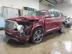 Salvage cars for sale at Elgin, IL auction: 2017 GMC Acadia Denali