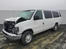 Salvage cars for sale at Windsor, NJ auction: 2012 Ford Econoline E350 Super Duty Wagon