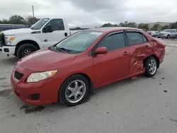 Toyota salvage cars for sale: 2009 Toyota Corolla Base