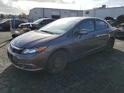 2012 Honda Civic EX en venta en Vallejo, CA