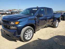 Salvage cars for sale at San Antonio, TX auction: 2022 Chevrolet Silverado LTD C1500 Custom