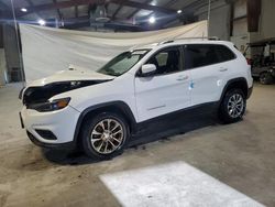 Salvage cars for sale at North Billerica, MA auction: 2019 Jeep Cherokee Latitude Plus