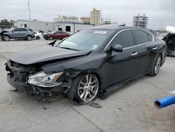 Salvage cars for sale at auction: 2011 Nissan Maxima S