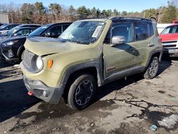 Vehiculos salvage en venta de Copart Exeter, RI: 2015 Jeep Renegade Trailhawk