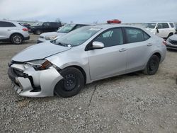 Salvage cars for sale at Earlington, KY auction: 2017 Toyota Corolla L