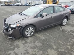 Honda Civic lx salvage cars for sale: 2013 Honda Civic LX