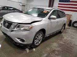 Salvage cars for sale at Windham, ME auction: 2014 Nissan Pathfinder S