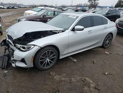 BMW salvage cars for sale: 2019 BMW 330XI