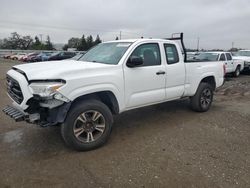 Toyota Tacoma salvage cars for sale: 2017 Toyota Tacoma Access Cab