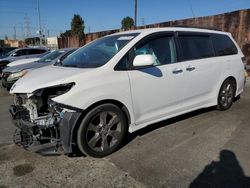 Toyota Sienna Vehiculos salvage en venta: 2014 Toyota Sienna Sport