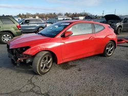 Hyundai Veloster salvage cars for sale: 2019 Hyundai Veloster Base