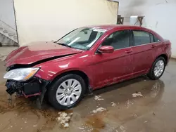 Salvage cars for sale at Davison, MI auction: 2013 Chrysler 200 LX