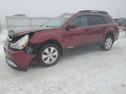 Salvage cars for sale at Appleton, WI auction: 2011 Subaru Outback 2.5I Premium