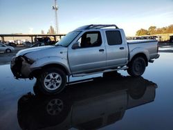 Salvage cars for sale at Hayward, CA auction: 2001 Nissan Frontier Crew Cab XE