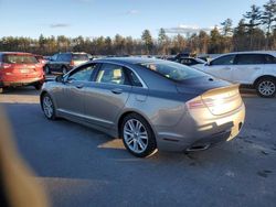 Salvage cars for sale at Windham, ME auction: 2016 Lincoln MKZ