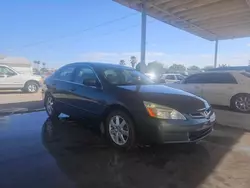 Salvage cars for sale from Copart Tucson, AZ: 2005 Honda Accord EX