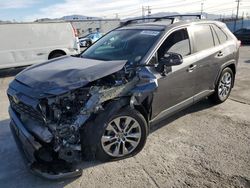 Salvage cars for sale at Sun Valley, CA auction: 2022 Toyota Rav4 XLE Premium