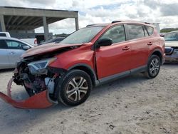 Toyota rav4 salvage cars for sale: 2017 Toyota Rav4 LE