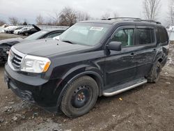 Salvage cars for sale at London, ON auction: 2014 Honda Pilot LX