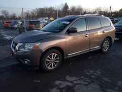 Salvage cars for sale at Chalfont, PA auction: 2013 Nissan Pathfinder S