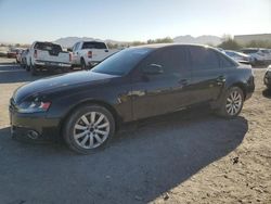 Salvage cars for sale from Copart Las Vegas, NV: 2012 Audi A4 Premium