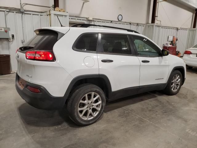 2016 Jeep Cherokee Sport