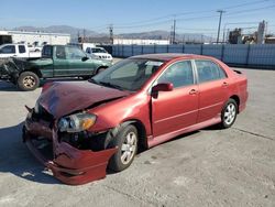 Salvage cars for sale from Copart Sun Valley, CA: 2007 Toyota Corolla CE