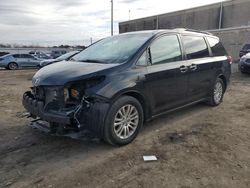 Salvage cars for sale at Fredericksburg, VA auction: 2013 Toyota Sienna XLE