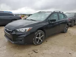 Subaru Impreza salvage cars for sale: 2019 Subaru Impreza Premium