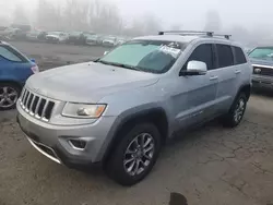 Jeep Grand Cherokee Limited salvage cars for sale: 2016 Jeep Grand Cherokee Limited