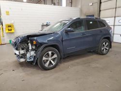 Salvage cars for sale from Copart Blaine, MN: 2020 Jeep Cherokee Limited