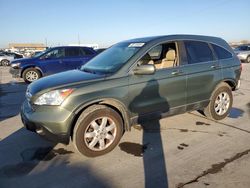 Salvage cars for sale from Copart Grand Prairie, TX: 2009 Honda CR-V EXL