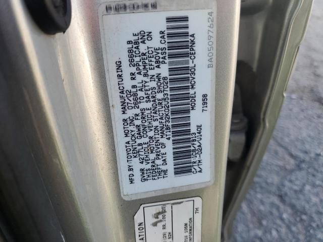 2002 Toyota Camry LE