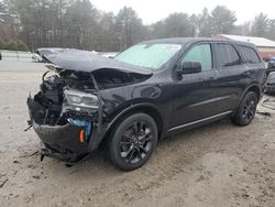 Salvage cars for sale from Copart Mendon, MA: 2022 Dodge Durango SXT