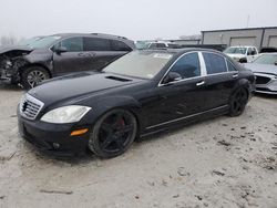 Salvage cars for sale at Wayland, MI auction: 2009 Mercedes-Benz S 550 4matic