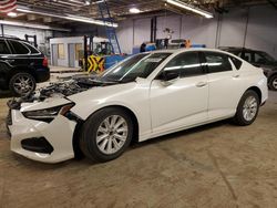 Salvage cars for sale at Wheeling, IL auction: 2021 Acura TLX Tech A