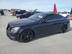 Mercedes-Benz salvage cars for sale: 2015 Mercedes-Benz C 250