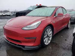 2018 Tesla Model 3 en venta en New Britain, CT