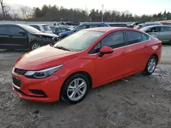 Chevrolet Cruze lt salvage cars for sale: 2017 Chevrolet Cruze LT