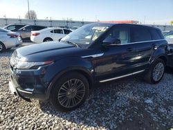 Salvage cars for sale from Copart Cahokia Heights, IL: 2013 Land Rover Range Rover Evoque Prestige Premium