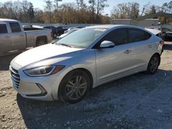 Salvage cars for sale at Augusta, GA auction: 2018 Hyundai Elantra SEL